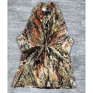 New Directions Top Womens Extra Large Multicolor Sleeveless V-neck NWT‎